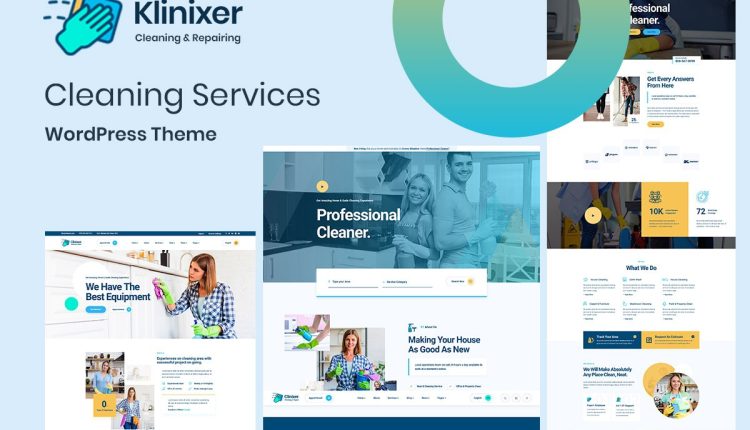 Klinixer - Cleaning Services WP